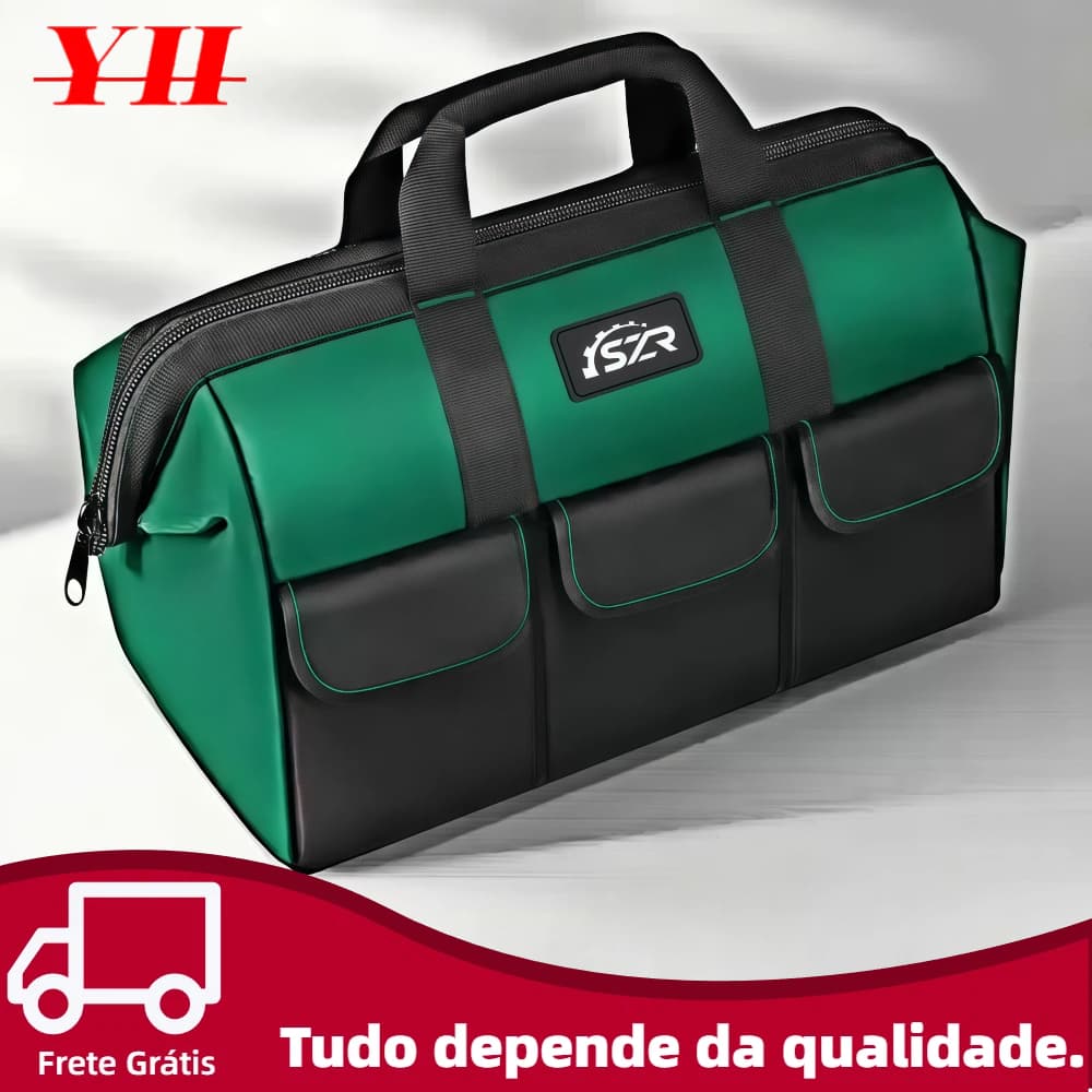 Bolsa de Ferramentas Profissional Multiuso em Tecido Resistente, Maleta Organizadora Portátil 14/16/18/20 Polegadas