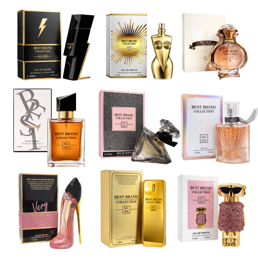 Perfume Best Brand Miniatura Importados 30ml Masculino e Feminino