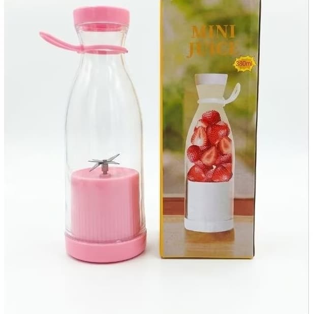 Garrafa Liquidificador Portátil 380 ml com Carregamento USB - Compacto e Potente Misturador Eletrônico
