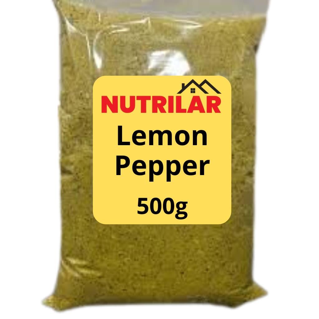 Lemon Pepper 100% Natural – Mix de Temperos com Limão – Sabor Cítrico e Aromático – Pronta Entrega
