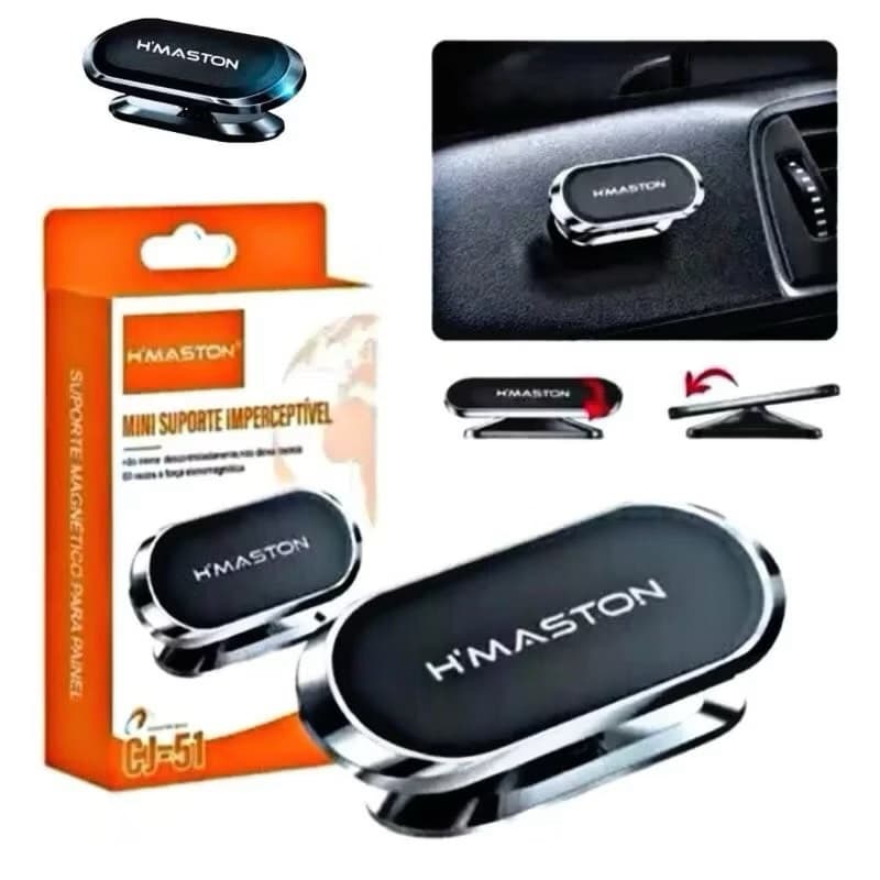 Suporte Magnético de Celular para Carro ｜H'maston CJ-51 | Rotação 360°.