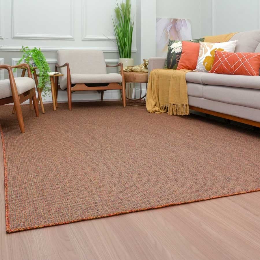 Tapete Sisal 300x200 Hall Recepção Boutique Sala Quarto Escritório Antiderrapante Moderno Elegante Resistente