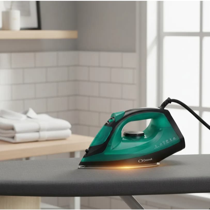 Ferro a Vapor Multiuso Seco/Úmido - 260ml Vapor Regulável Base Cerâmica 220V/2000W Proteção térmica