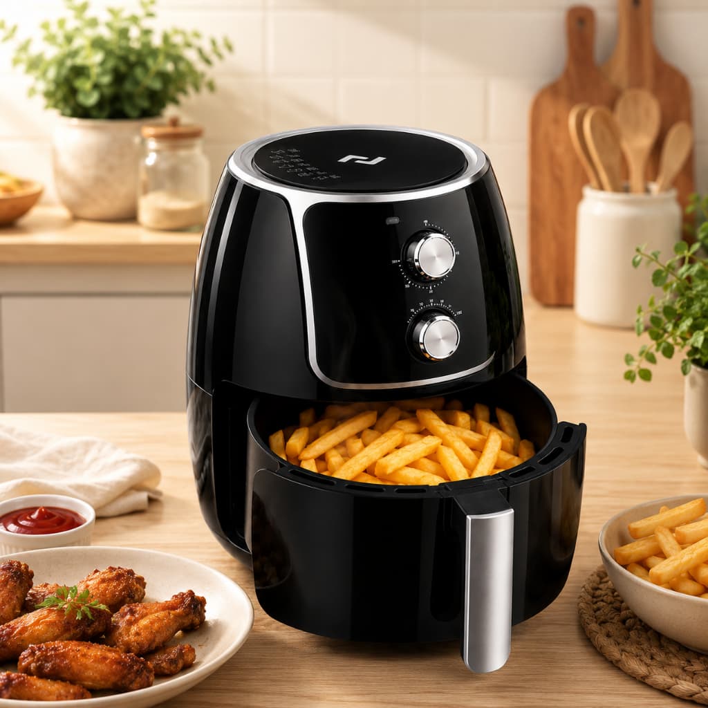 Fritadeira Elétrica sem Óleo Air Fryer Good&Go 110v 220v