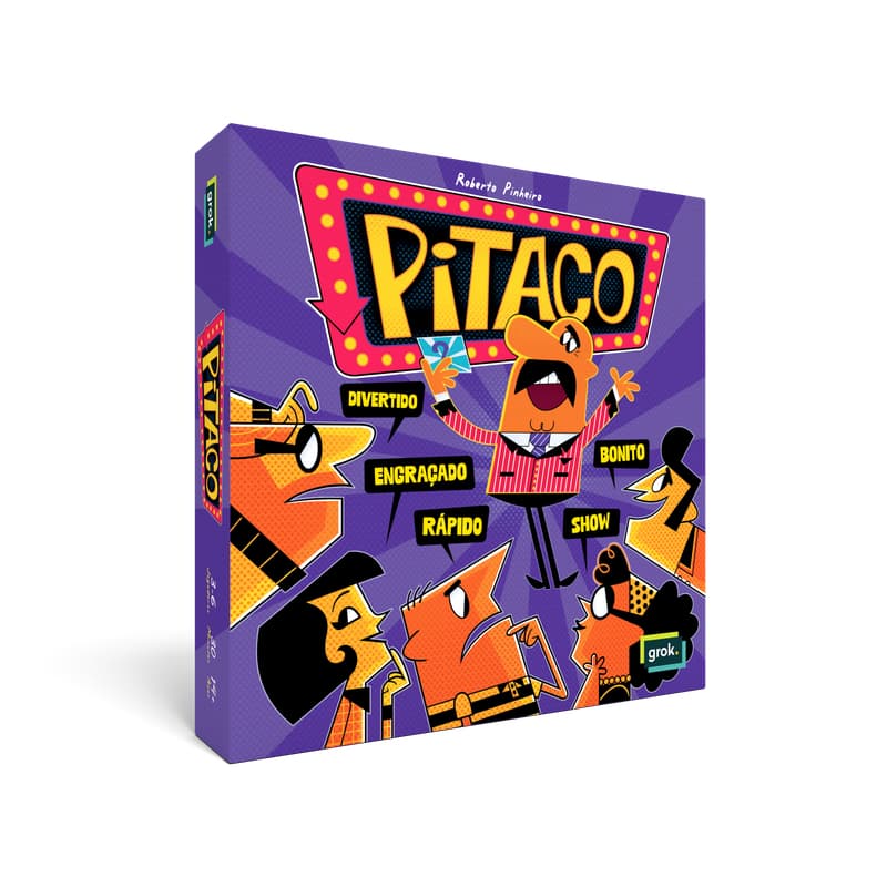 Pitaco - Jogos Família - Partygame - Cultura Pop ou Geek, Humor - Grok Games