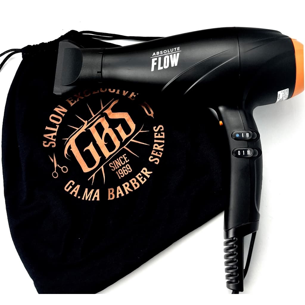 Secador De Cabelo Gama Italy Gbs 2300w Ions Profissional Ar Frio Quente Motor Ac