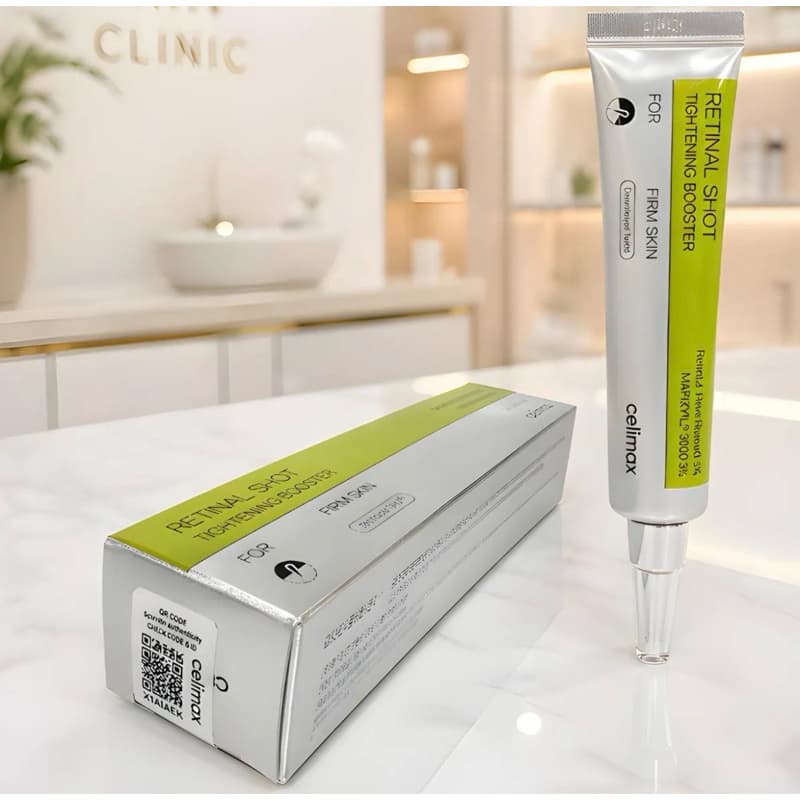 Retinal, anti idade, creme facial, firmador, lifting facial, skincare coreano, celimax, colágeno