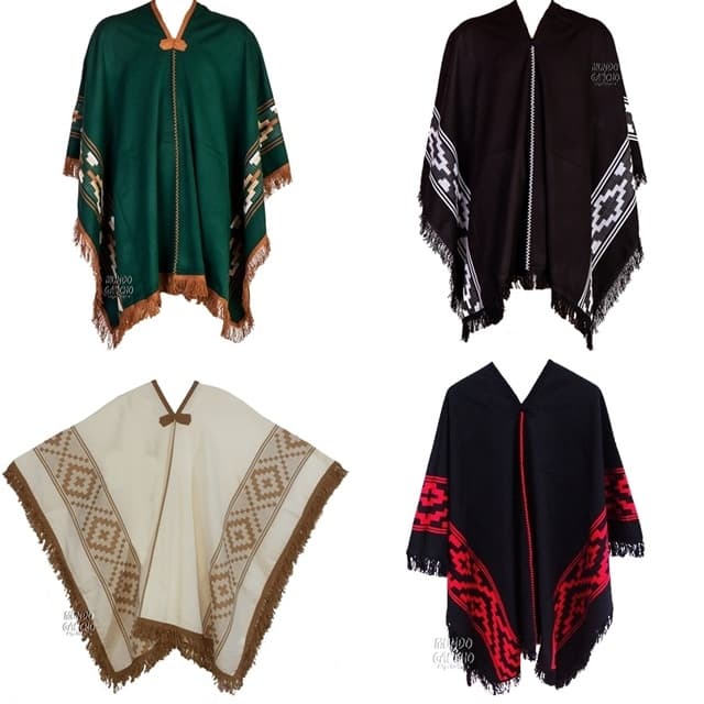 Pala Poncho Argentino Unissex - Diversas Cores