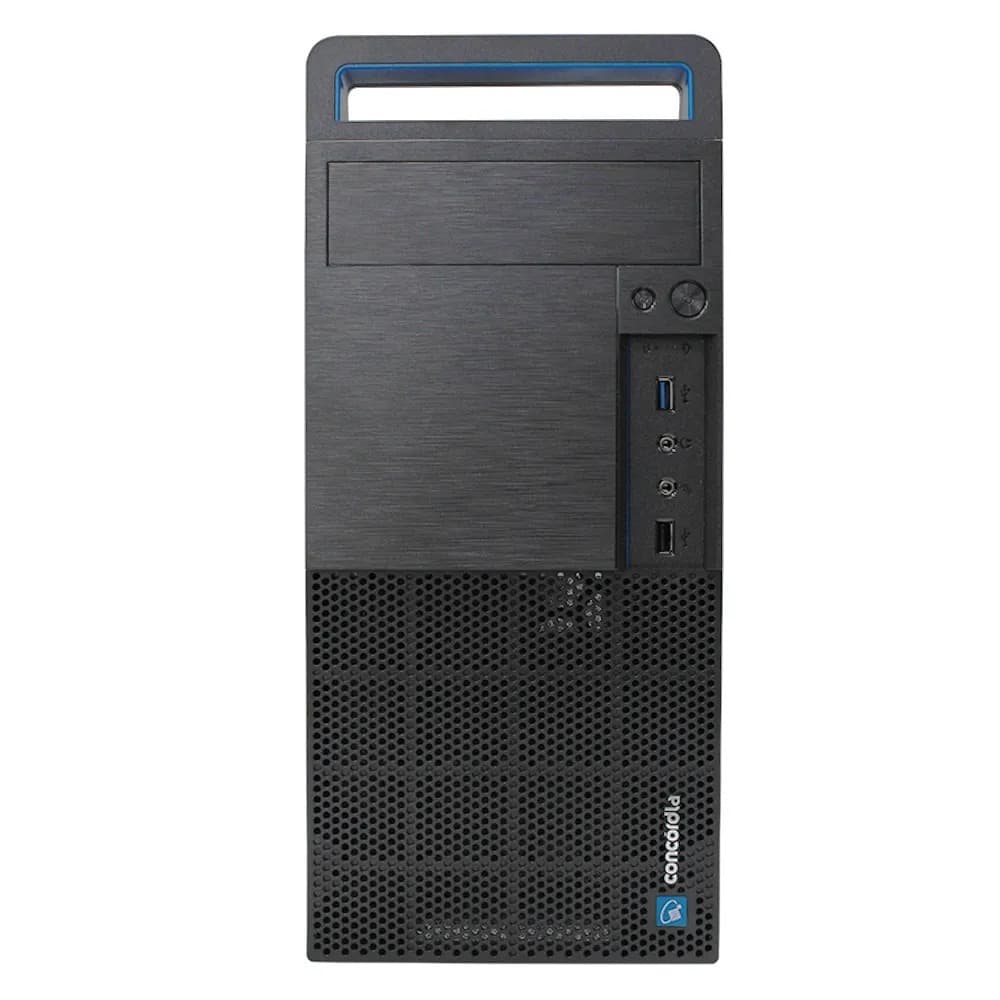 Computador Concórdia Processador Core i3 14100F 8GB DDR4 SSD 512GB Placa G210 FreeDos
