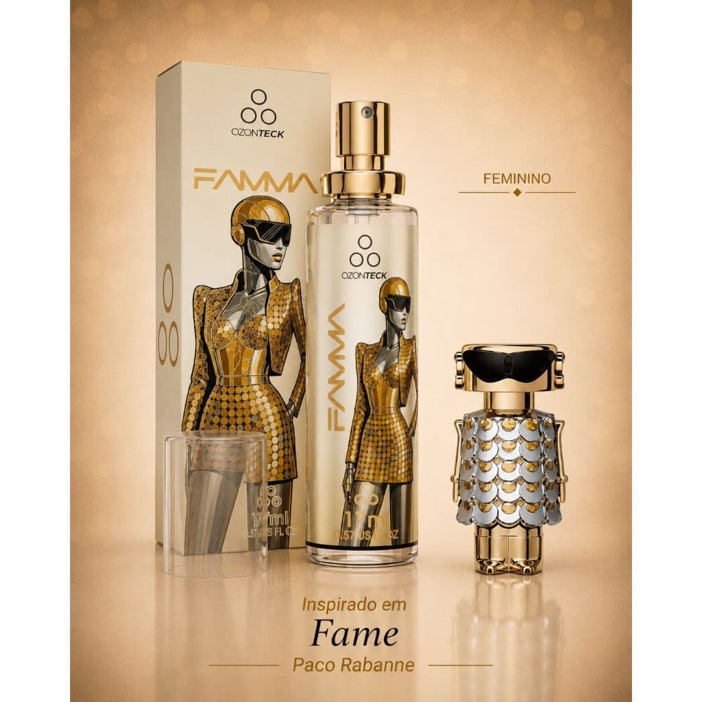 Perfume Famma 17ml Ozonteck| Alta Fixação| Perfume Importado| Feminino| Original|
