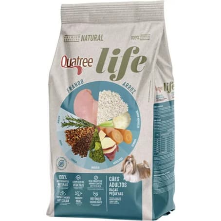 Ração Quatree Cachorro Adulto Raças Pequenas Life 3kg