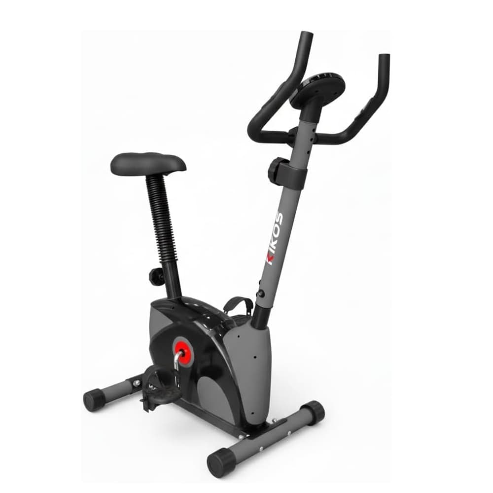 Bicicleta Ergométrica Kikos KV3.1I Magnética, Silenciosa, LCD, Monitor Cardíaco e Suporta Até 100kg