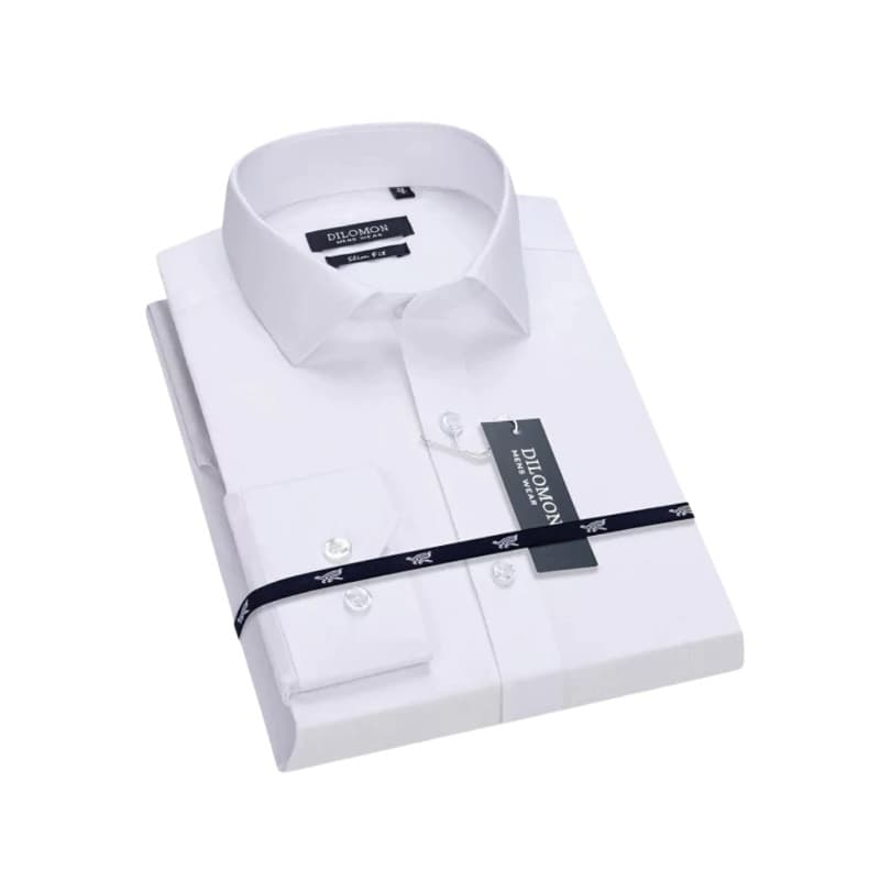 Camisa Social Slim Fit Dilomon - Manga Longa - Tecido Premium e Ajuste Sob Medida