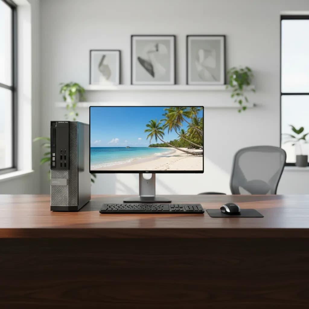 COMPUTADOR Dell completo Core-i7 SSD120/240/480 RAM 08/16gb Monitor 19' + Kit Multimidia **ENVIO IMEDIATO