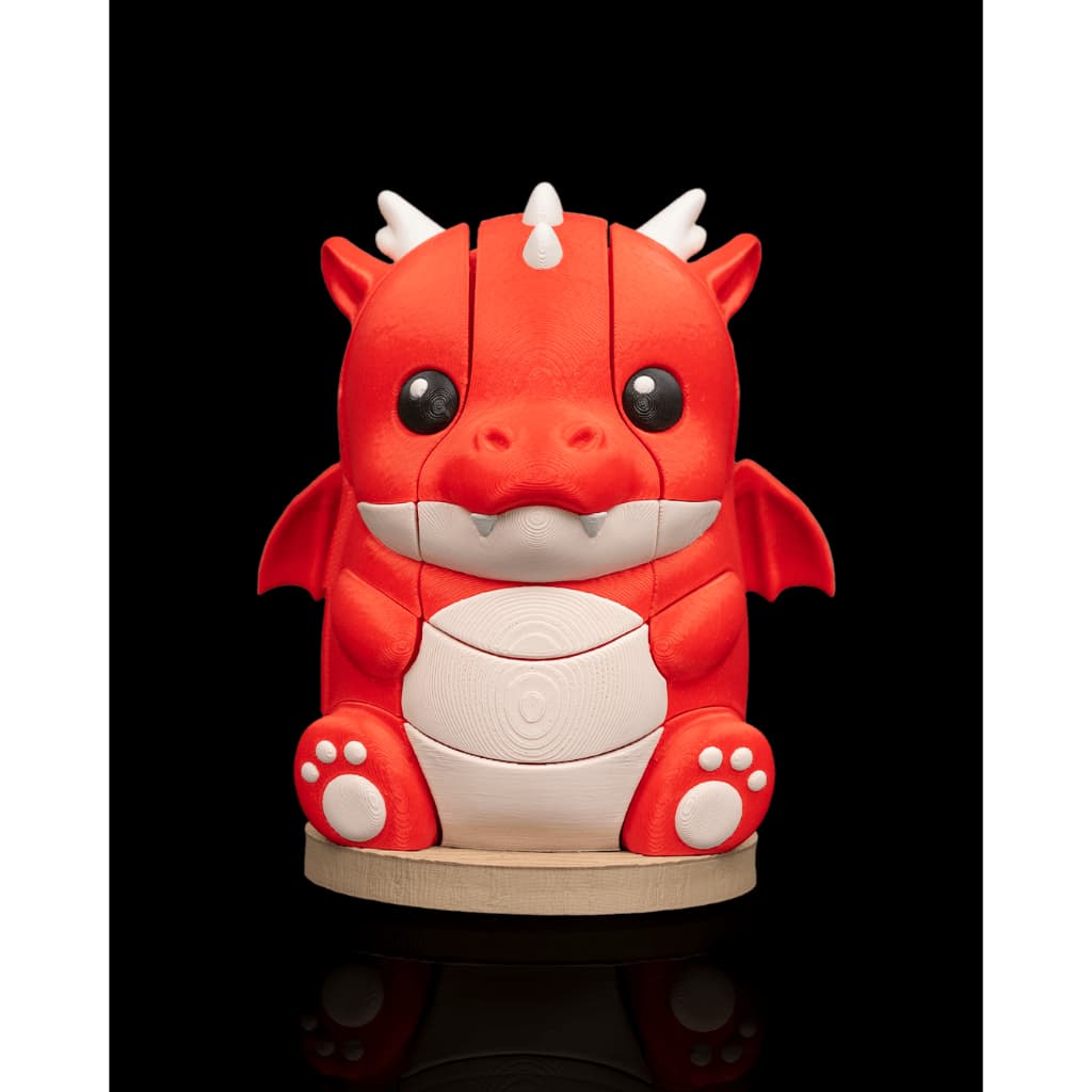 Blockimals | Quebra-Cabeça Dragão Fofo de Montar | Brinquedo de Montar | Presente Geek | Decoração | Brinquedo Educativo