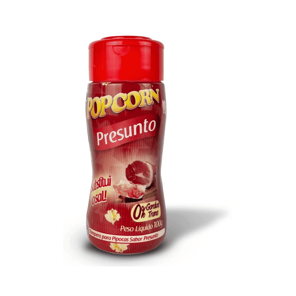 Temperos p/Pipoca Popcorn Presunto 100g