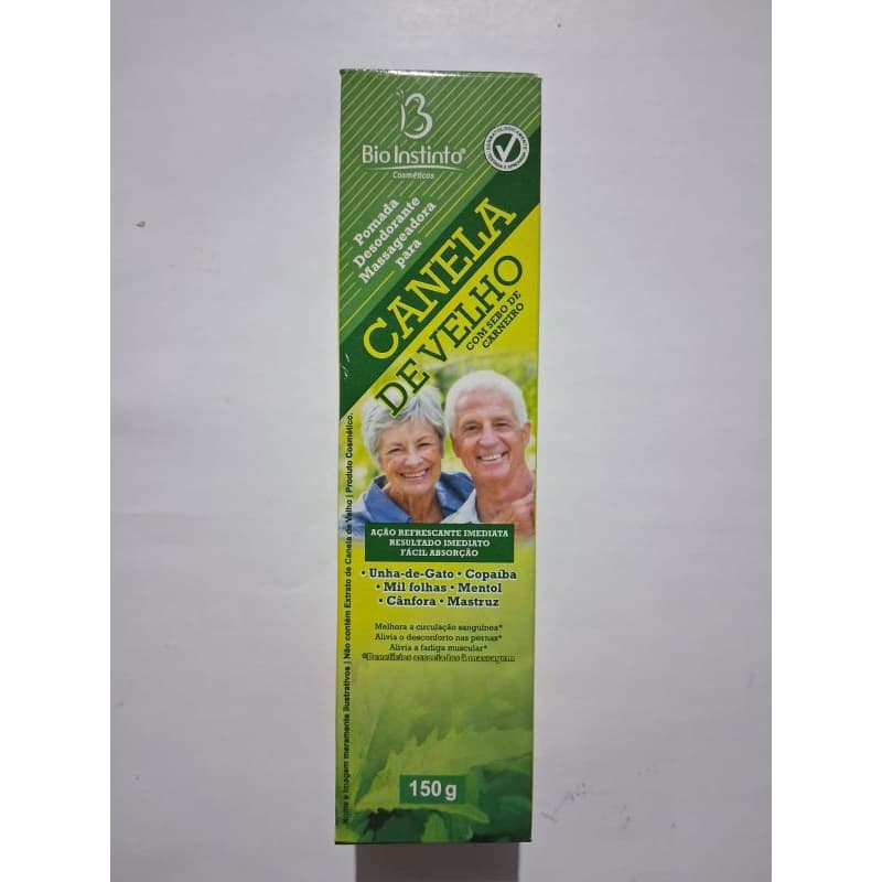 Pomada canela de velho massageador auxilia no alívio das dores musculares