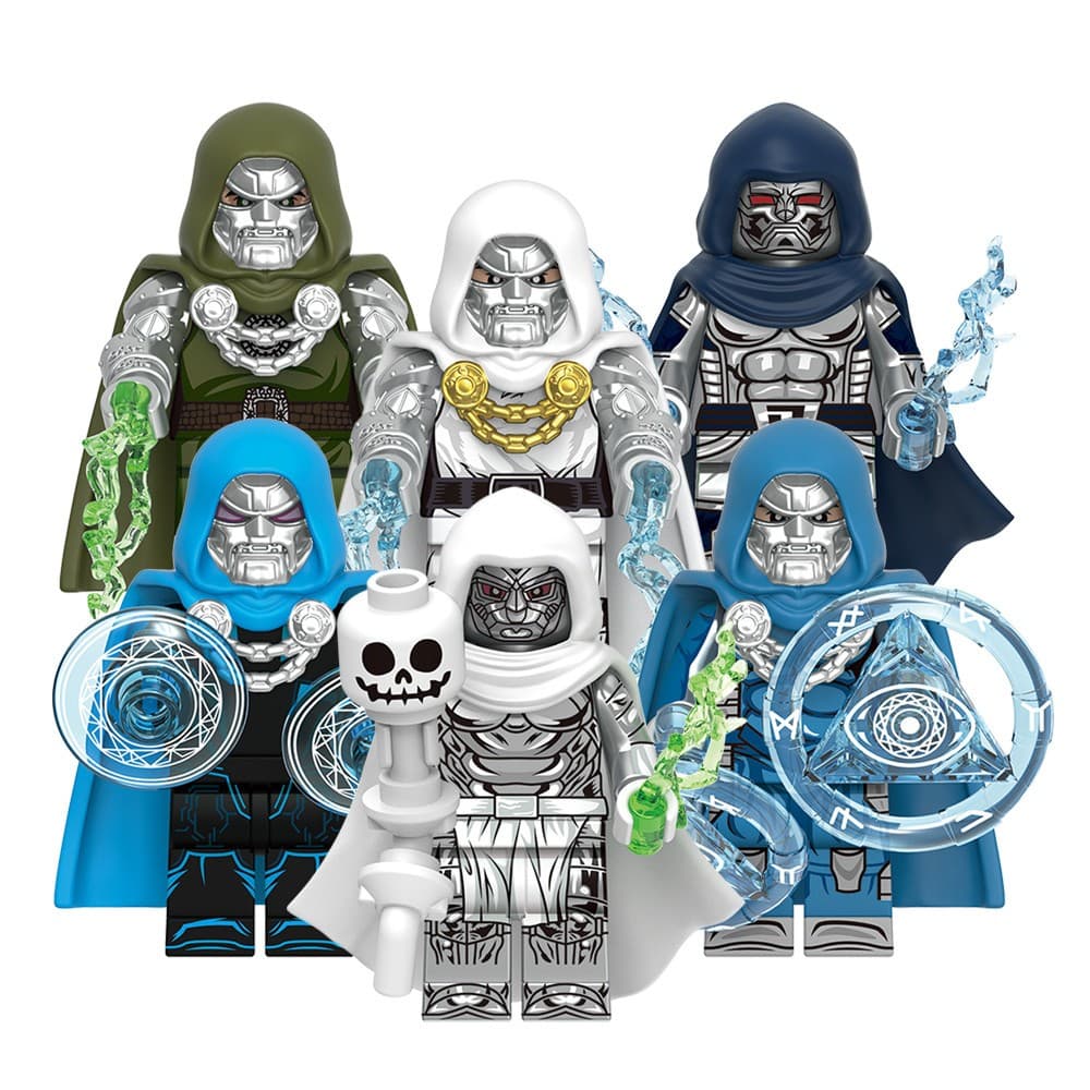 Lego Minifigures Marvel Dr Doom G0150 Blocos de Montar - Pronta Entrega