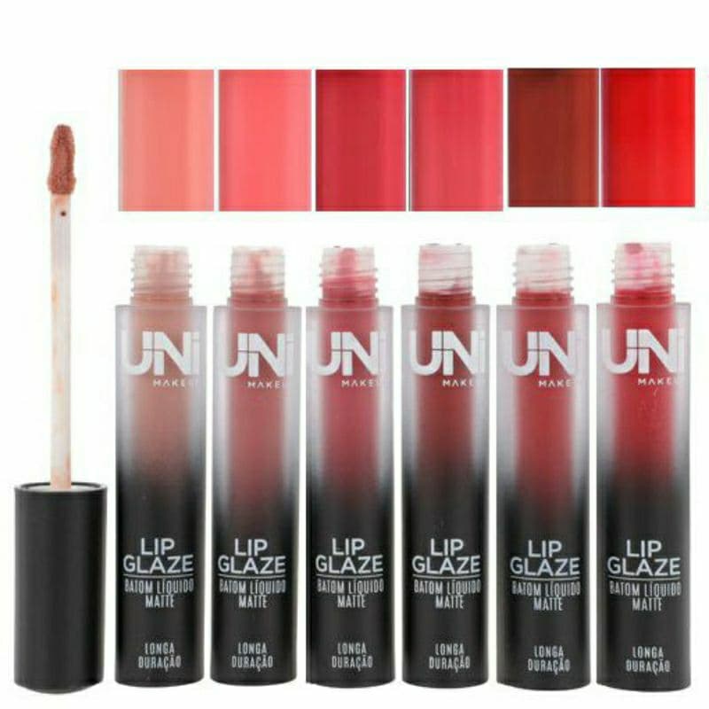 Batom Líquido Matte Longa Duração 24h de Fixação Uni Makeup
