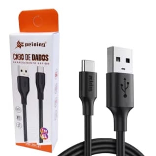 Cabo Carregador para Celular – Qualidade, Resistência e Carregamento Rápido! 🔋⚡