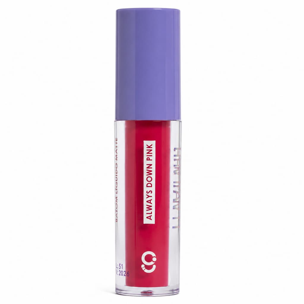Glam Beauty Batom Matte Líquido Always Down Pink 4ml