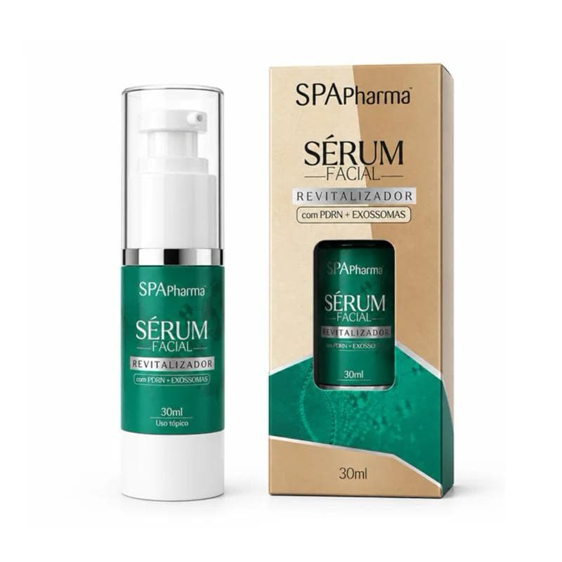 Sérum Facial PDRN + Exossomas 30ml SPA Pharma Revitalizador Anti-Idade Hidratante Rejuvenescedor