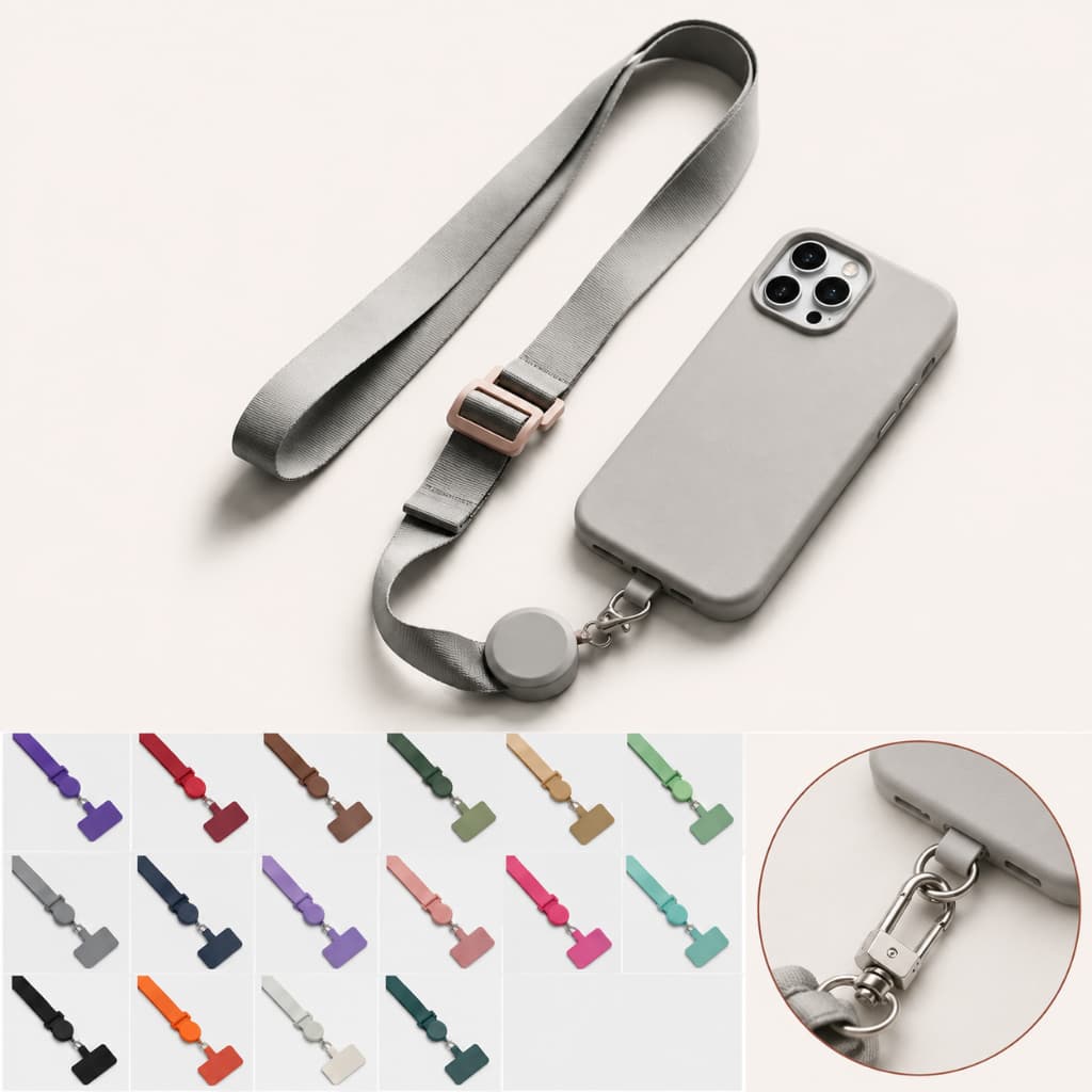 Cordão para Celular Universal Personalizado 70cm Alça Transversal Case iPhone Samsung Xiaomi