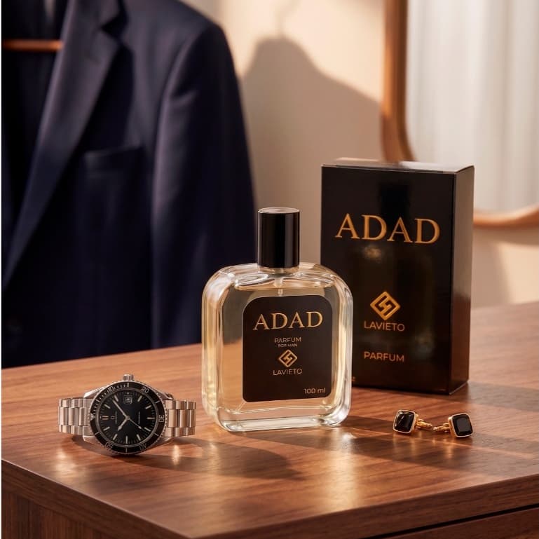 PERFUME MASCULINO ADAD 100 ml-/INSPIRADO EM FRAGRÂNCIA ÁRABE  - ALTA FIXAÇÃO E ELEGÂNCIA COM ESSENCIAS IMPORTADAS D