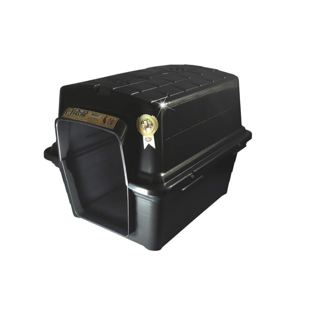Furacão Pet Casinha Plástica N5.0 Black Para Cães (Recondicionado)