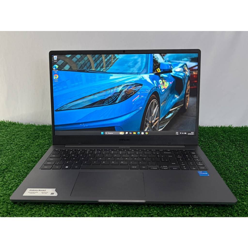 Notebook Samsung Book2 Intel i5-1235U (12• geração)  Windows 11, 8GB, 256GB SSD , Íris Xe graphics, 15.6'' Full HD LED