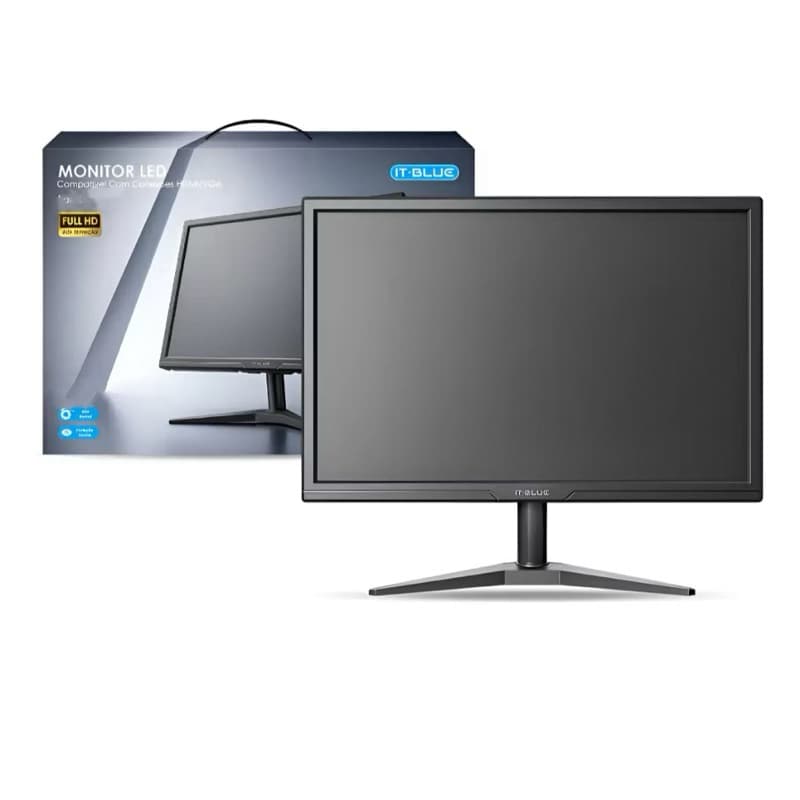 Monitor Gamer It-Blue 24" LED HD 5ms HDMI VGA LE-1418