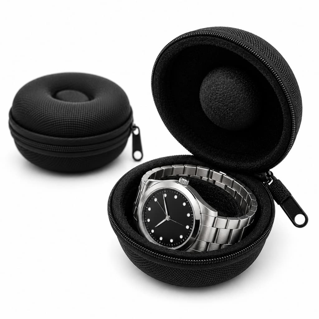 Case Estojo Rígido Porta Relógio Smartwatch Viagem Transporte Portátil De Proteção Caixa Relógio