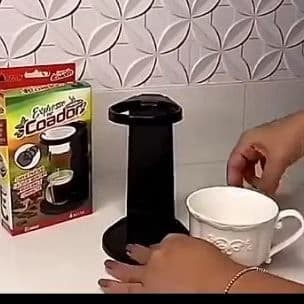 Novo Suporte Mini Coador De Café Expresso Dobrável Individual