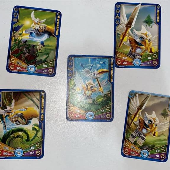 Lego CARTAS Chima Blocos de Montar