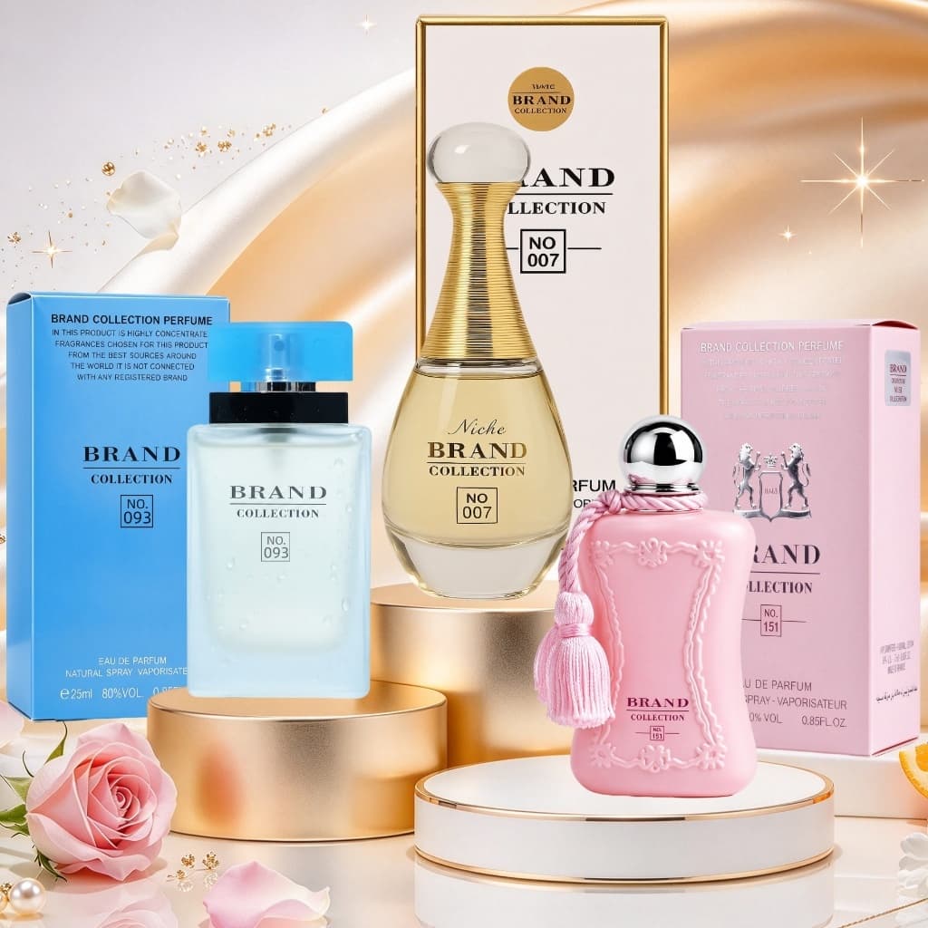Brand Collection 25ml Perfumes Femininos e Masculinos  No.007 No.093 No.151  Original Importado EDT | Floral / Frutado