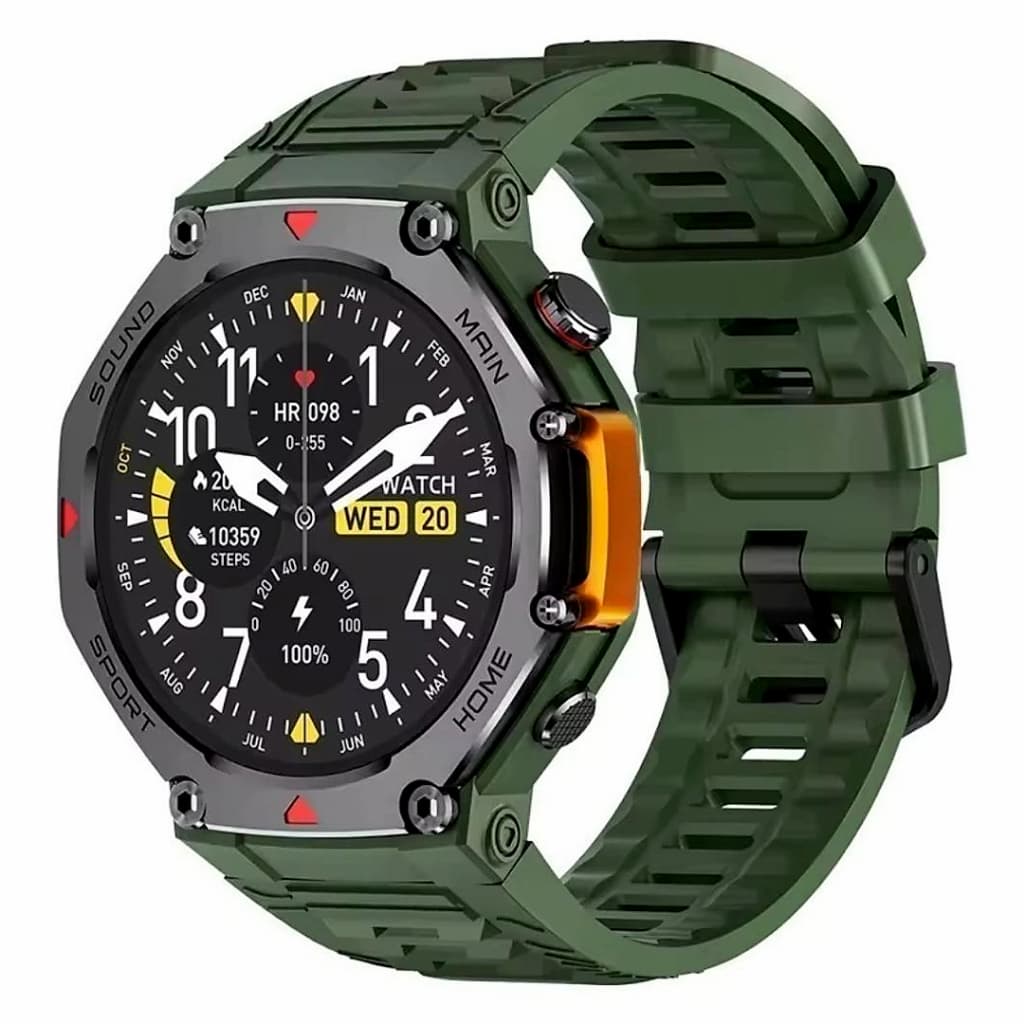 Smartwatch M REX 4 Original Microwear Prova dágua ATM5 NFC Amoled Gestos Chat GPT GPS 150 esportivos Relógio Inteligente