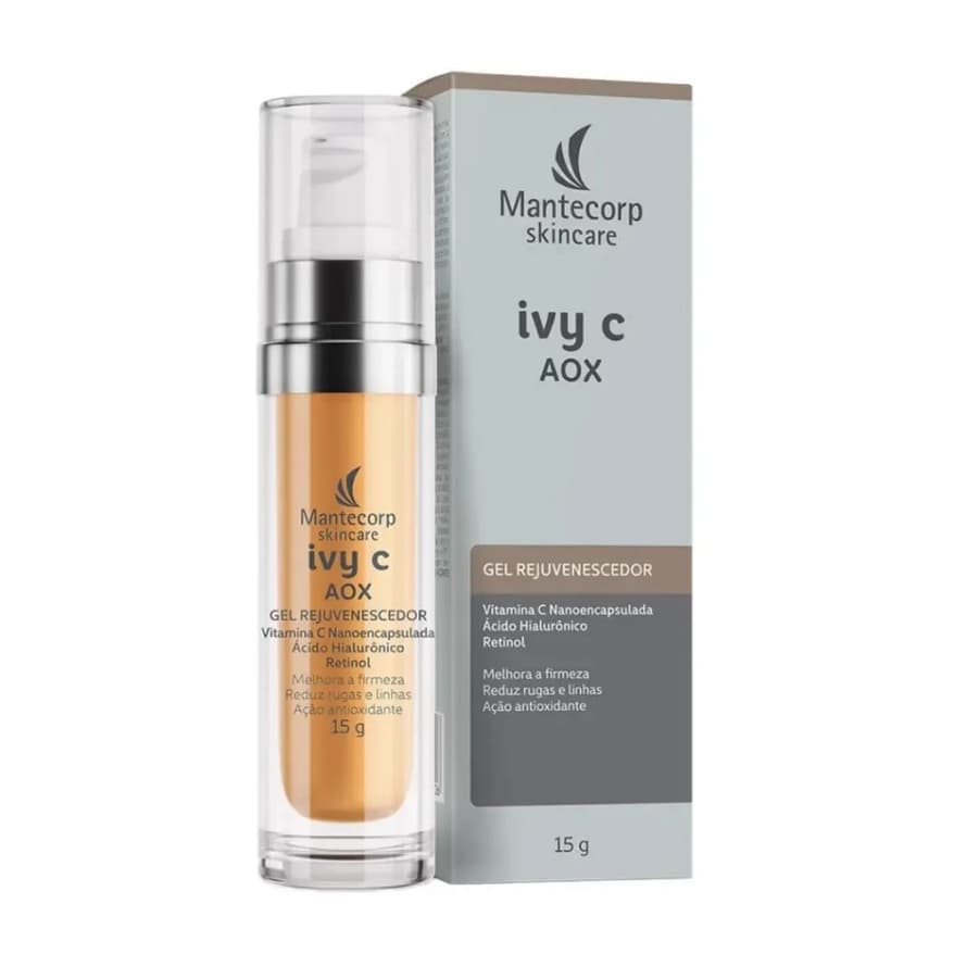 Mantecorp Ivy C Aox Gel Rejuvenescedor 15g Vitamina C Original