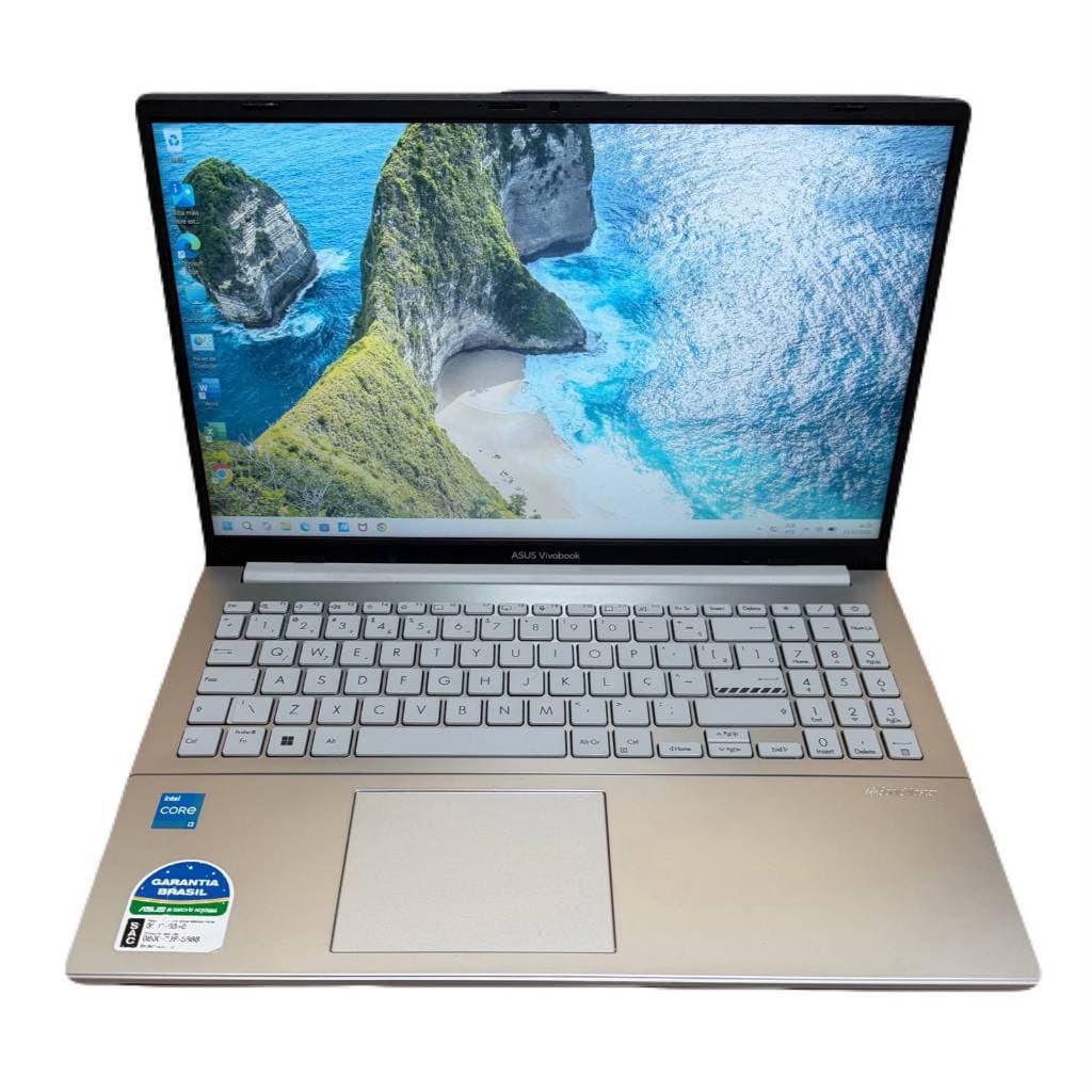 Notebook Asus Intel I3 12° Gen 4gb Ddr4 Ssd 256gb Vitrine