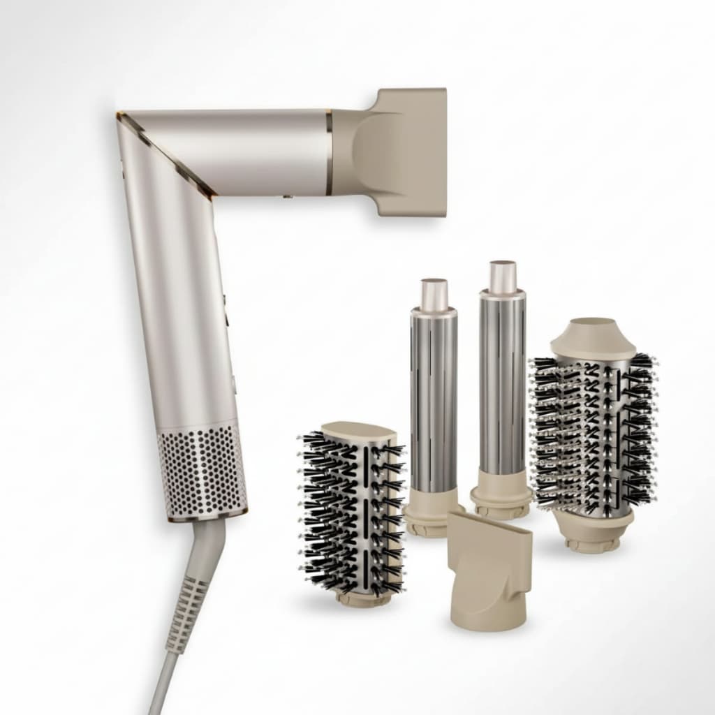 Escova Secadora 4 em 1 Alisador Modelador Cabelo 1450W PSC3500 Volumizador Profissional Cabelereira