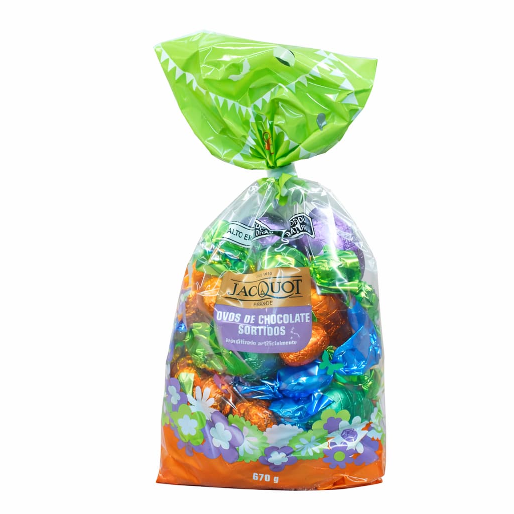 Mini Ovos Importados Chocolate Jacquot 670g – Seleção Premium Francesa