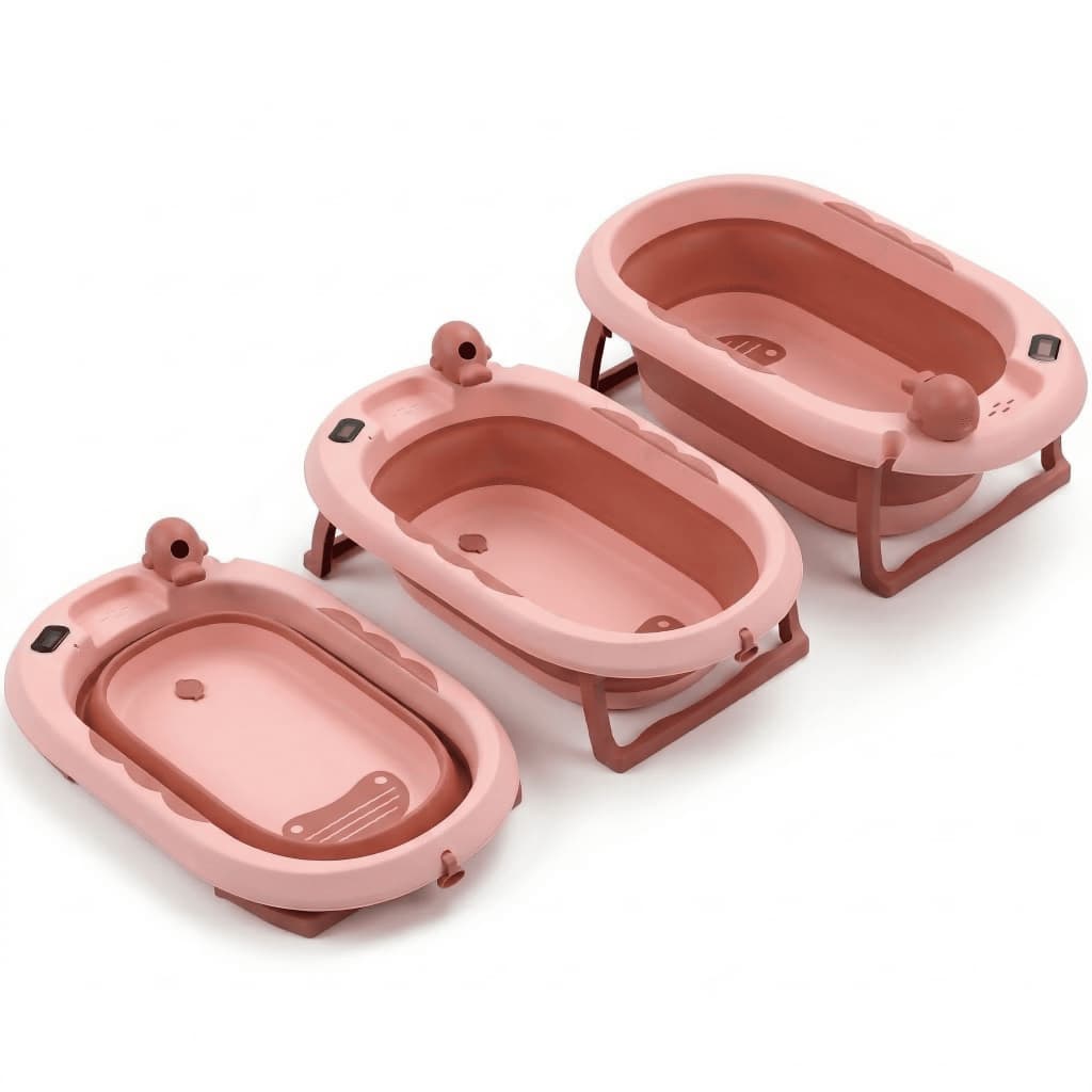 Banheira Para Bebê Com Isolamento Térmico De Silicone