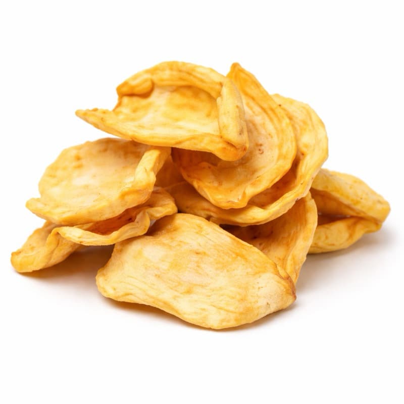 Jaca Chips Crocante Natural Snack Saudável Fruta Desidratada 100g 250g 500g