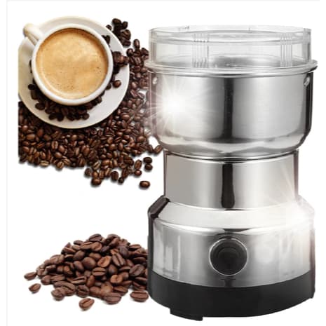 Moedor De Café Grãos Sementes Elétrico Automático Gourmet Profissional Em Aço Inox  110V ---LUIZA