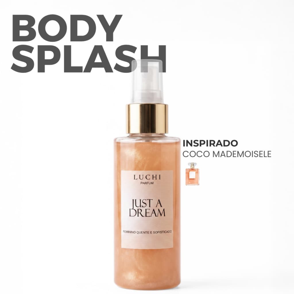 Body splash Feminino Just a dream 100ml (Aroma importado)
