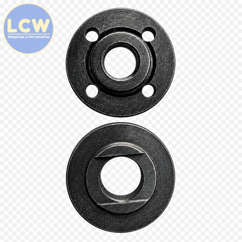 Porca + Flange Esmerilhadeira 4.1/2