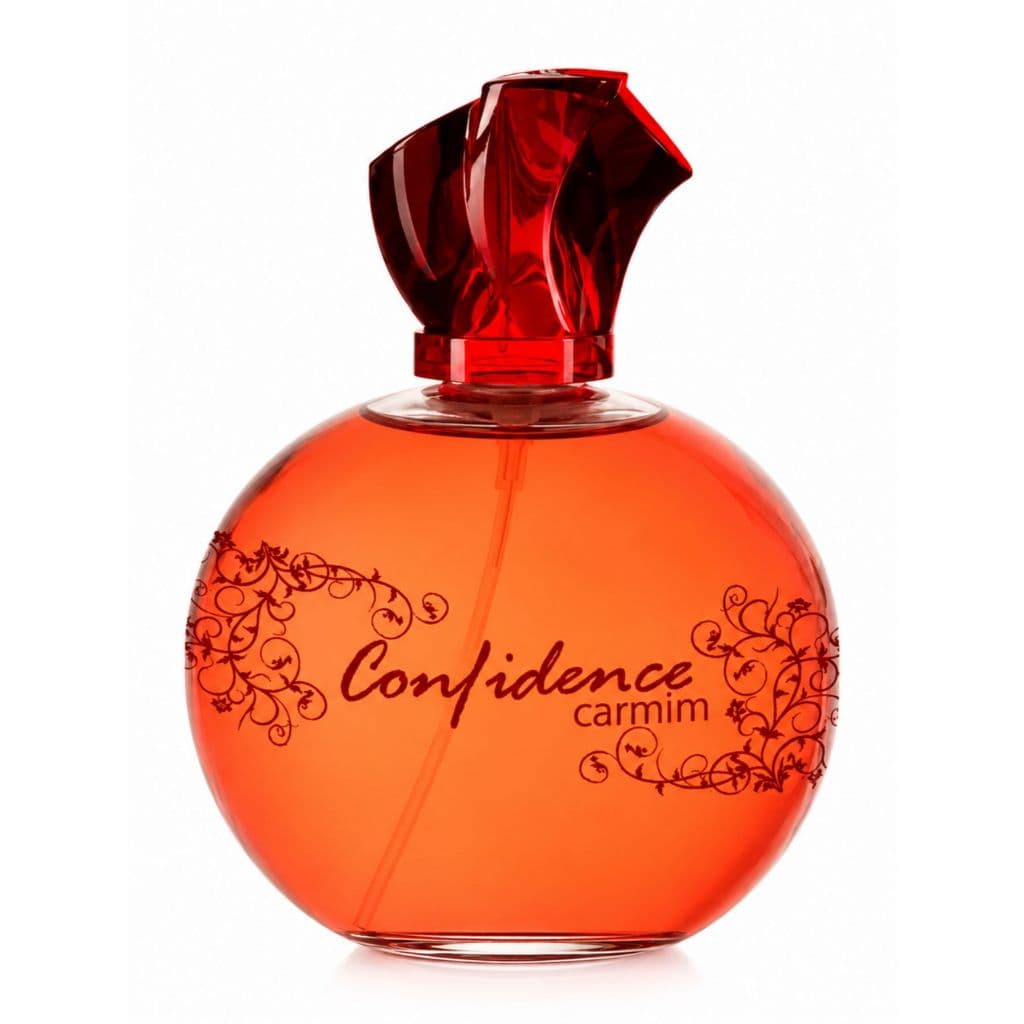 Confidence Carmim Deo Colônia Feminina 100ml Perfume Importado Alta Fixação Aroma Marcante