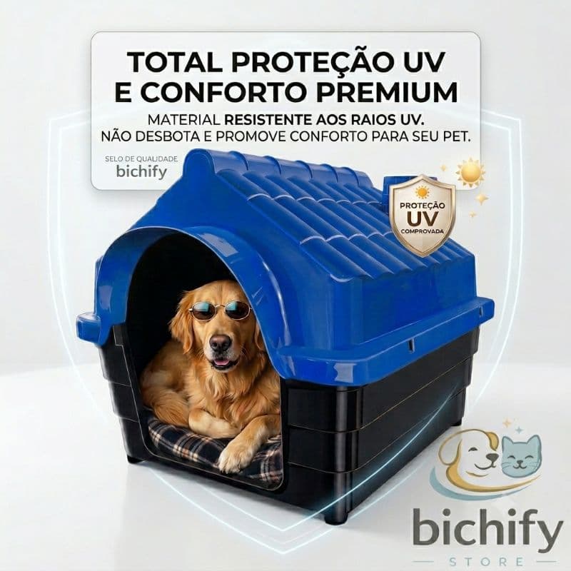 Casinha Plástica para Pet número 7 – Conforto, Proteção e Estilo 🐾