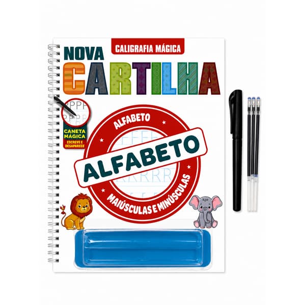 Caligrafia Mágica - Nova Cartilha - Alfabeto
