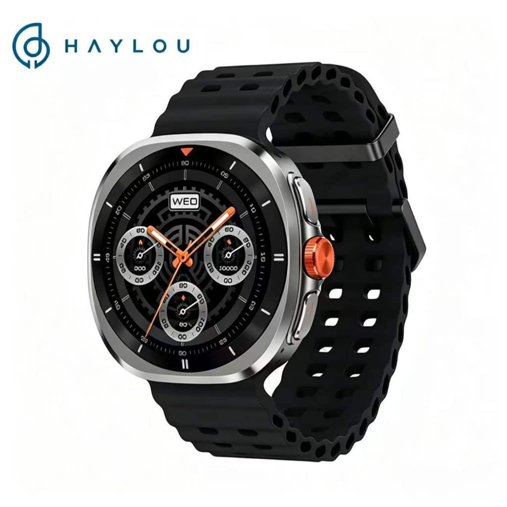 Relógio Smartwatch Haylou Vibe LS30 Preto Tela AMOLED 1,43" IP68
