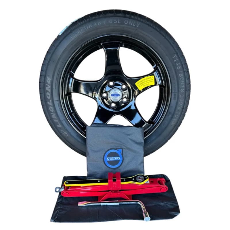 Kit Estepe Volvo xc40  xc60 xc90 kit completo (Estepe + macaco + chave de rodas + capa)